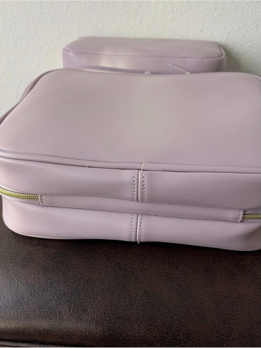 Improvements Beauty Travel Cosmetic/Toiletries Organizer Set of 2 Pink NWT